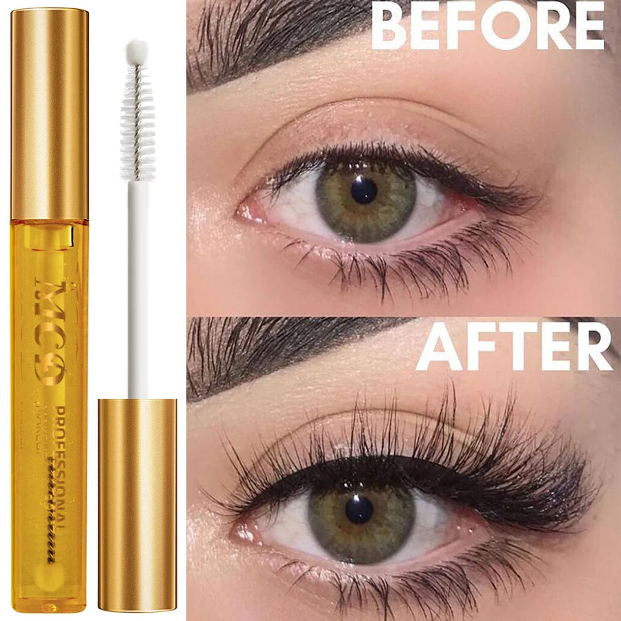Lash & Brow Growth Serum – Natural Nourishing Formula for Longer, Fuller, and Thicker Eyelashes & Eyebrows