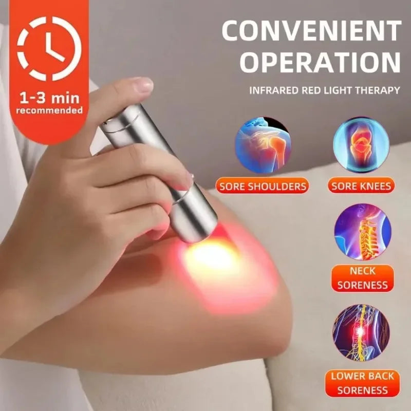 LumiThera™ 5-Wavelength Red Light Therapy Wand – Professional Skin Renewal & Acne Recovery Device