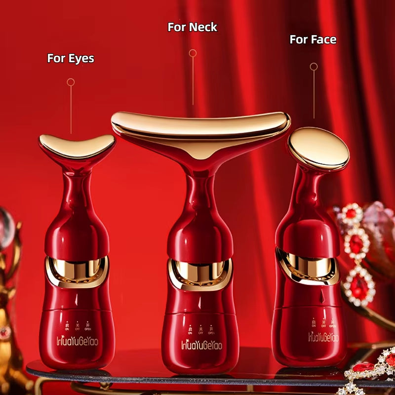 LumiLift™ 3-in-1 Face Sculpting & Skin-Tightening Device — Anti-Aging, Wrinkle Smoothing & Neck Lifting Massager