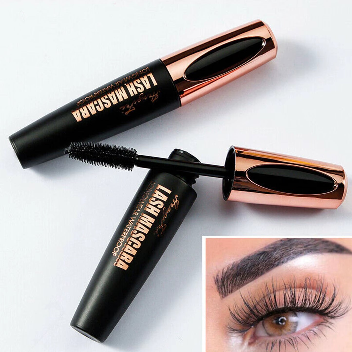 3D Extreme Volume Mascara – Waterproof, Long-Lasting, and Smudge-Free Formula for Lush, Bold Lashes