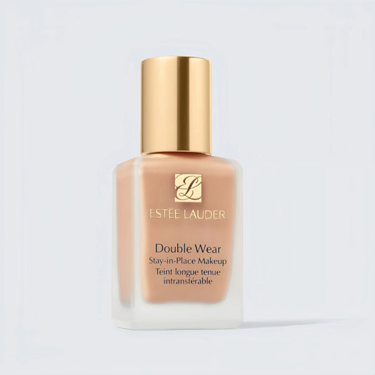 Double Wear 24H Long-Wear Matte Foundation – Luxe Full Coverage Stay-In-Place Formula (30 ml)